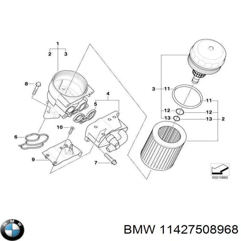 Tapa del filtro de aceite Maxgear 271008