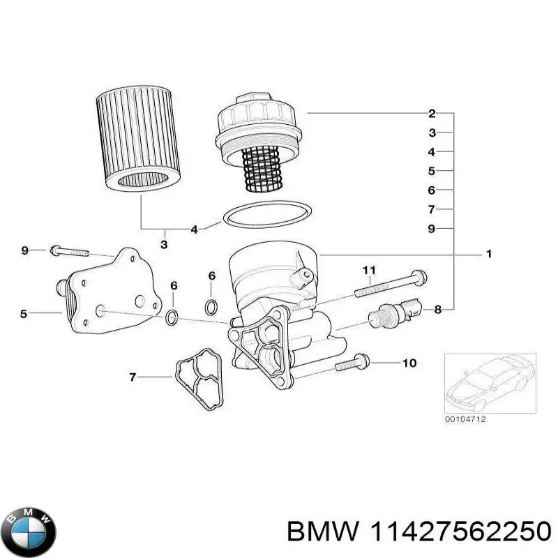 11427562250 BMW