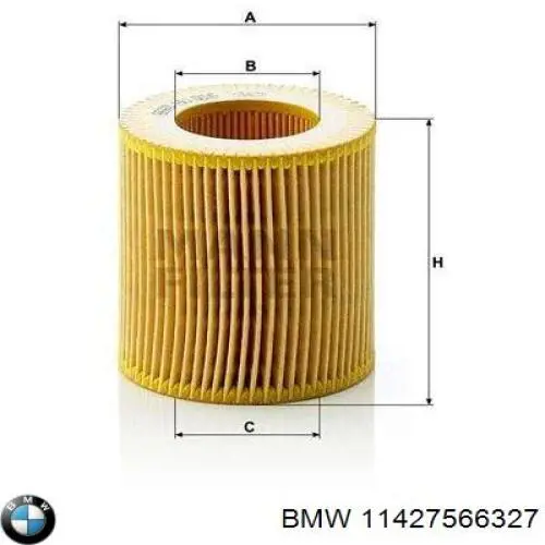 11427566327 BMW Filtro aceite