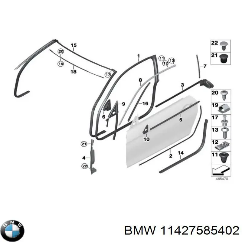 11427585402 BMW tubo (manguera Para El Suministro De Aceite A La Turbina)