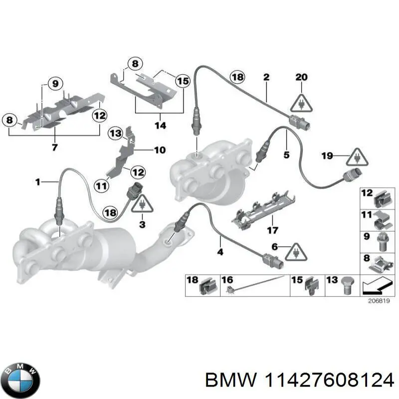 Válvula PCV BMW 11427608124 precio, desde 62,72 EUR