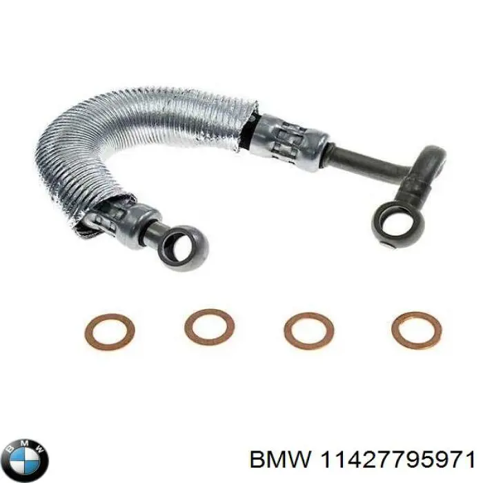 Tubo de suministro de aceite a la turbina BMW 11427795971 precio, desde 53,59 EUR