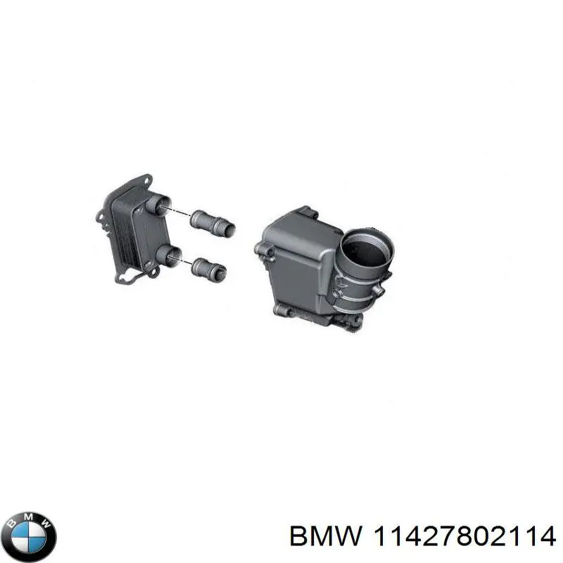 Junta del adaptador del filtro de aceite BMW 11427802114