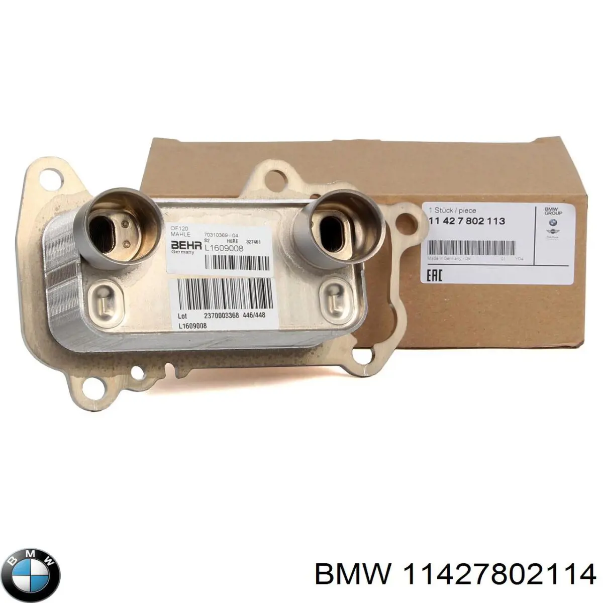 Junta del adaptador del filtro de aceite BMW 11427802114 precio, desde 21,92 EUR