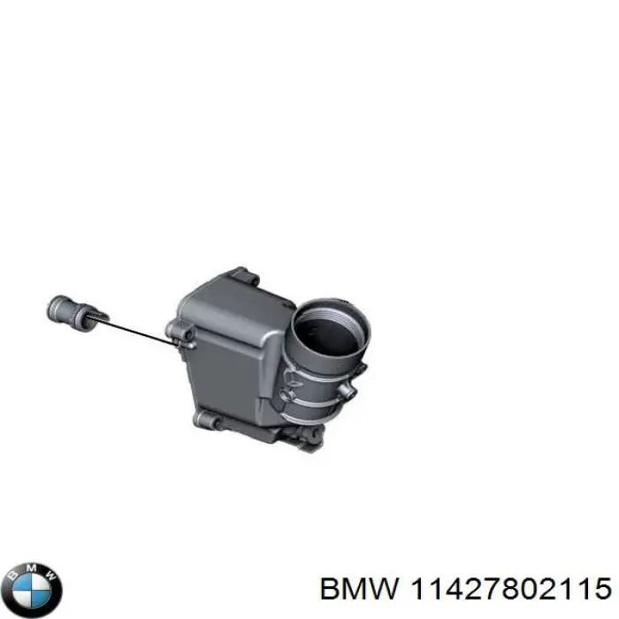 11427802115 BMW ajuste del enfriador de aceite