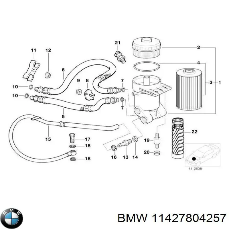 Válvula PCV BMW 11427794316 precio, desde 32,38 EUR