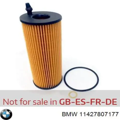 Filtro de aceite 11427807177 BMW