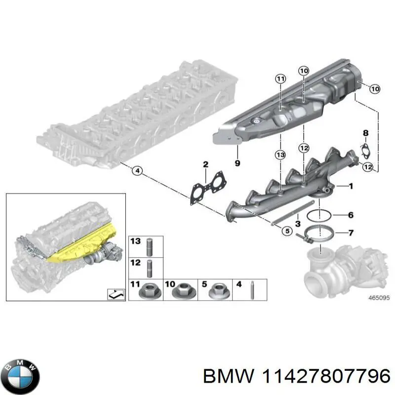 Tubo de drenaje de aceite de turbocompresor BMW 11427807796 precio, desde 9,77 EUR