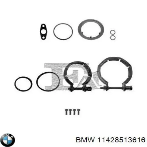 11428513616 BMW Tubo de suministro de aceite a la turbina
