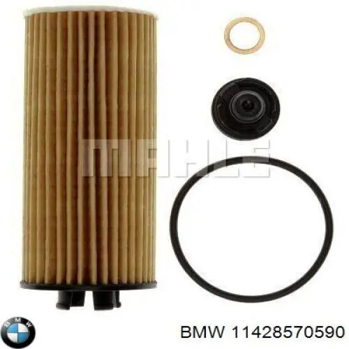 Filtro de aceite 11428570590 BMW