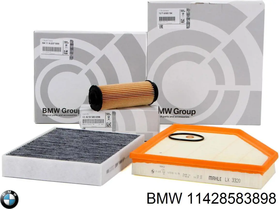 Filtro de aceite BMW 11428583898 precio, desde 9,08 EUR