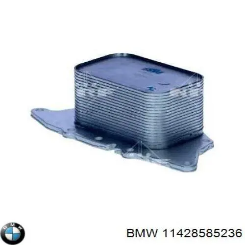 11428585236 BMW radiador de aceite, bajo de filtro