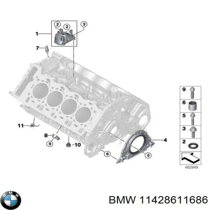  BMW 11428611686 precio, desde 103,85 EUR