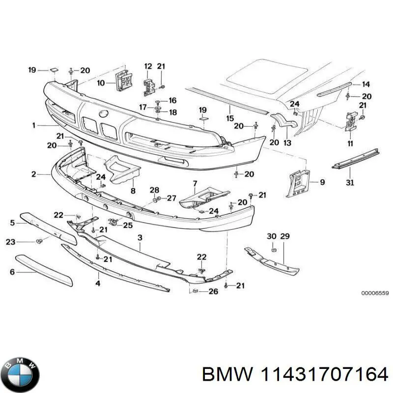Comprar 11431707164 BMW Junta de tapa del tubo de llenado de aceite