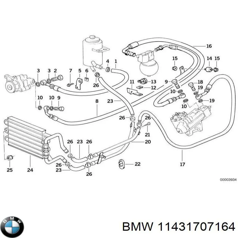 Junta de tapa del tubo de llenado de aceite BMW 11431707164 precio, desde 8,35 EUR