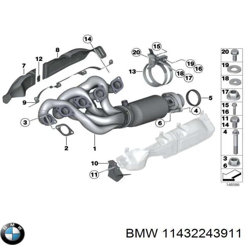 11431738944 BMW varilla del nivel de aceite