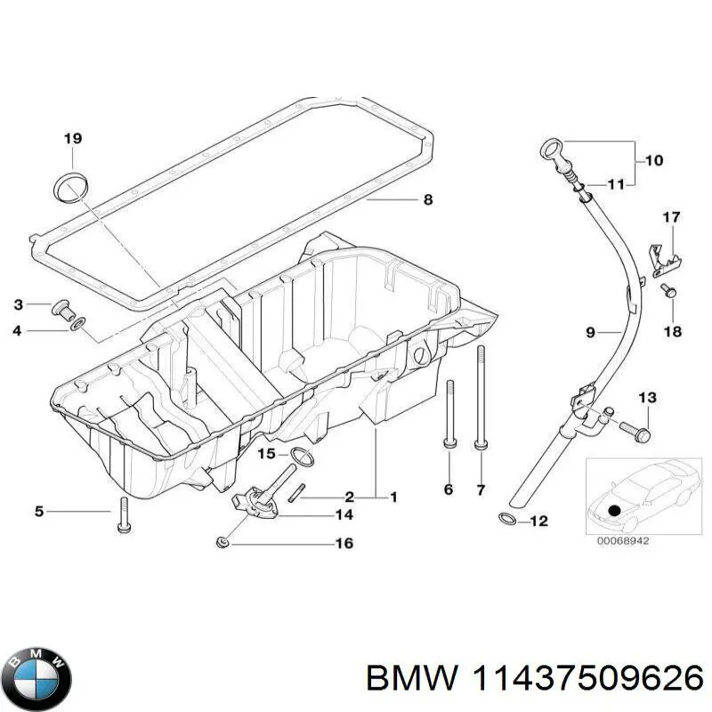Varilla del nivel de aceite BMW X5 SUV (E53) (2000 - 2006) precio, desde 26,12 EUR