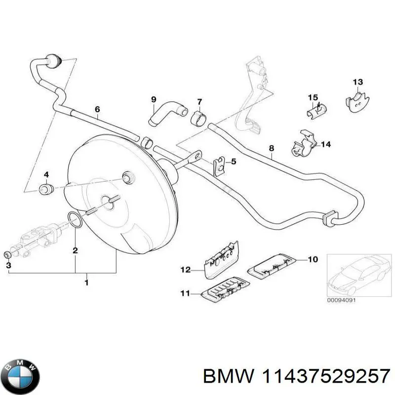 Comprar 11437529257 BMW Junta de tapa del tubo de llenado de aceite