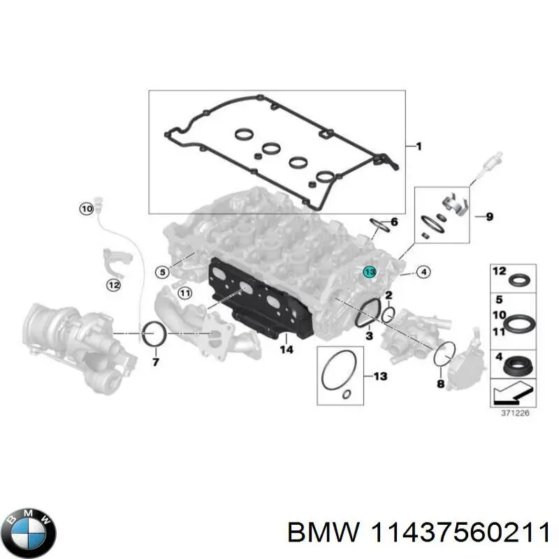  BMW 11437560211 precio, desde 13,67 EUR