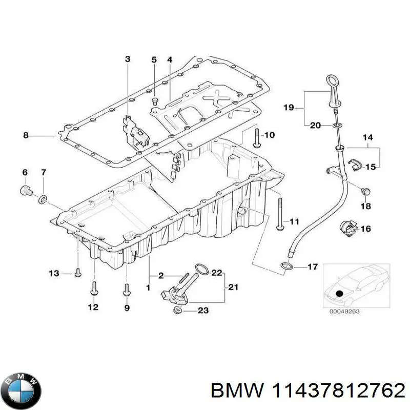 Varilla del nivel de aceite BMW 11437812762 precio, desde 39,98 EUR