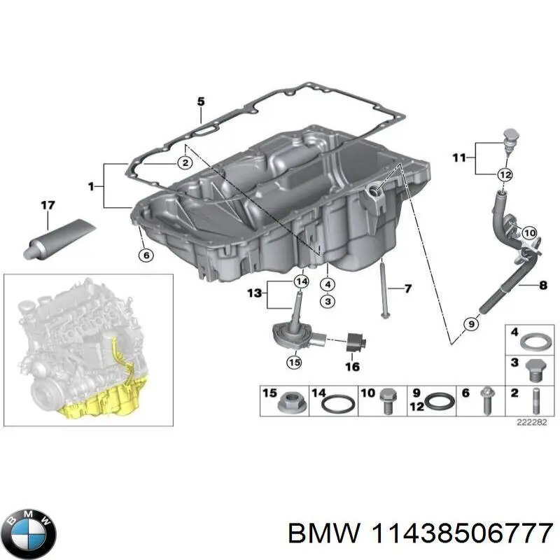 Comprar 11438506777 BMW Varilla aceite