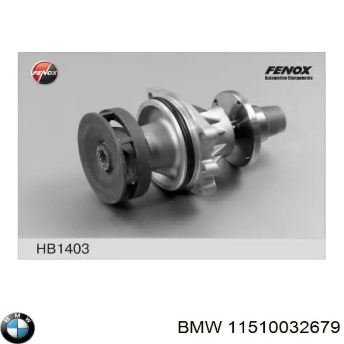 Bomba de agua 11510032679 BMW