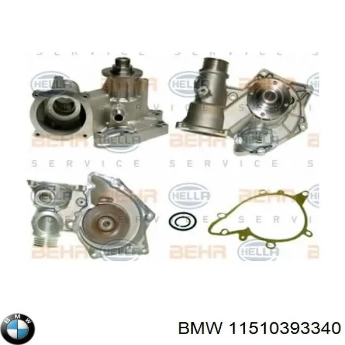 Comprar 11510393340 BMW Bomba de agua para motor