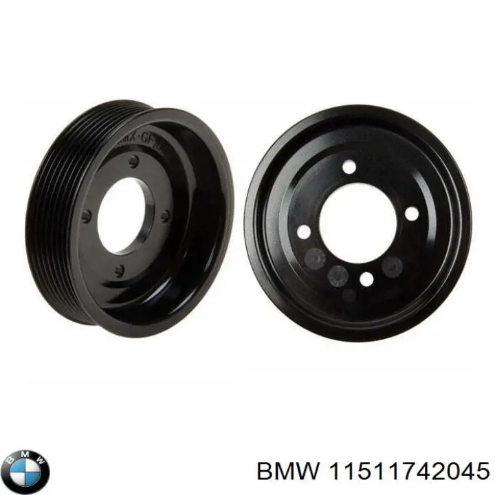 11511742045 BMW Polea de la bomba de agua