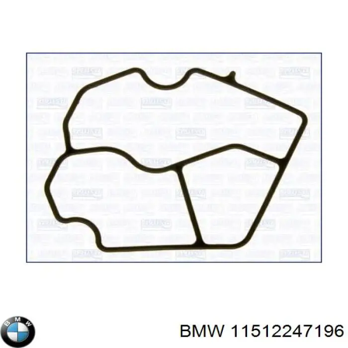 Junta del adaptador del filtro de aceite BMW 11512247196 precio, desde 10,83 EUR