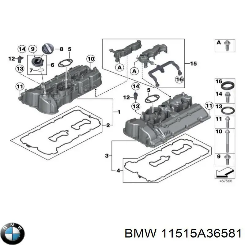 Comprar 11515A36581 BMW Bomba de agua eléctrica auxiliar