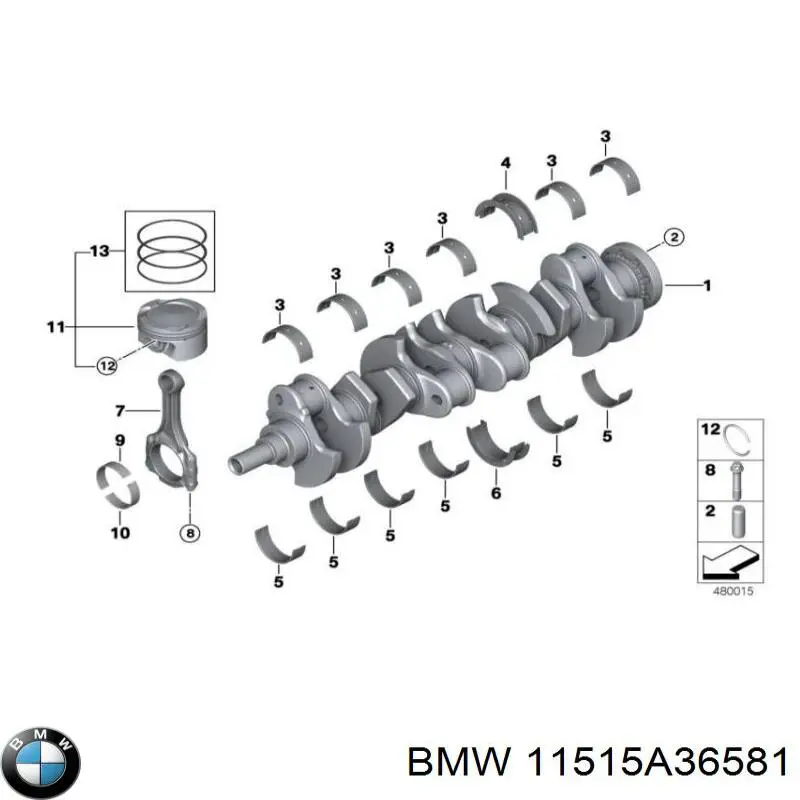 Bomba de agua eléctrica auxiliar BMW 11515A36581 precio, desde 48,78 EUR