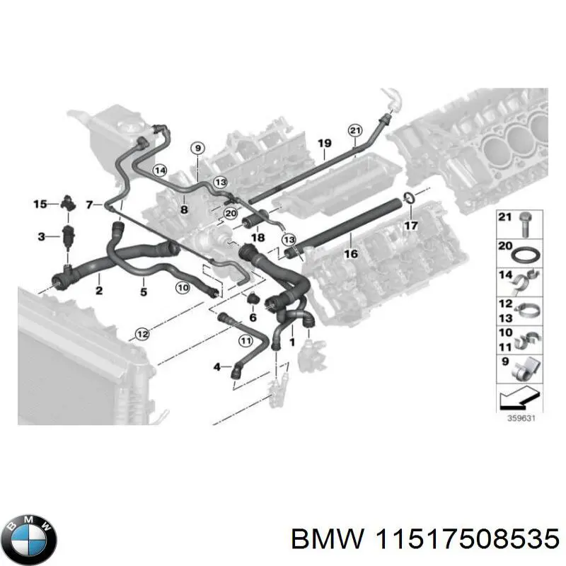  BMW 11517508535