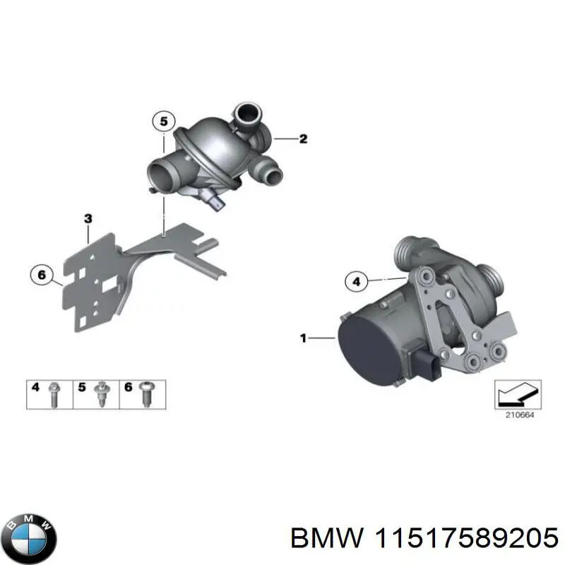 11517589205 BMW condensador aire acondicionado