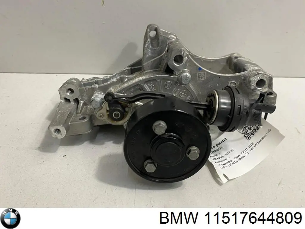 7644809 BMW Bombeadora de agua, completo con caja