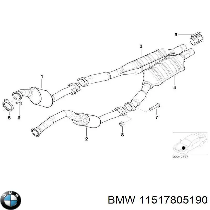 Junta de bomba de agua BMW 11517805190 precio, desde 6,38 EUR
