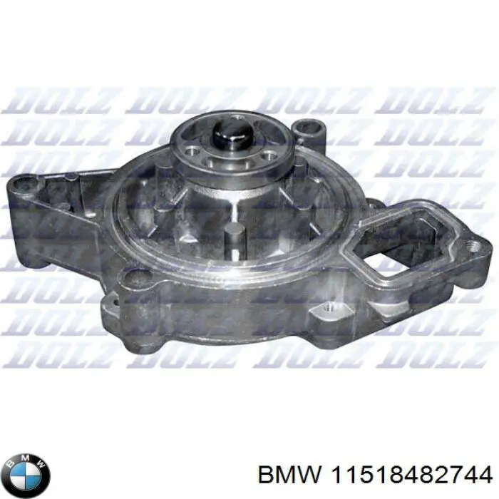 11518482744 BMW bomba de agua, adicional eléctrico