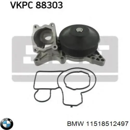 11518512497 BMW bomba de agua