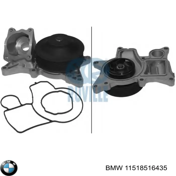 Bomba de agua 11518516435 BMW