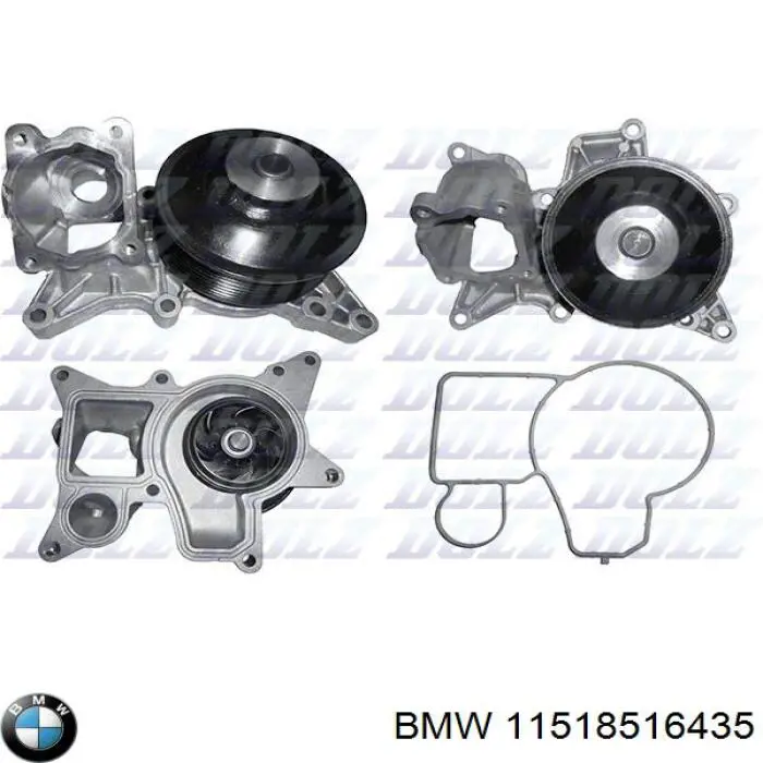 11518516435 BMW bomba de agua