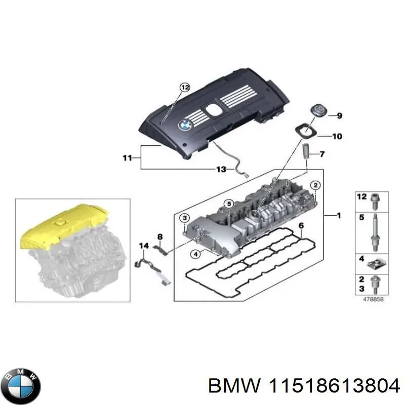Comprar 11518613804 BMW Junta de bomba de agua
