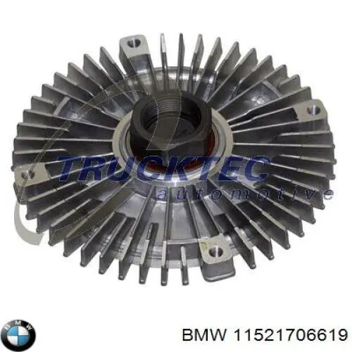 11521706619 BMW embrague, ventilador del radiador