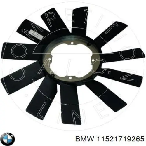 11521719265 BMW rodete ventilador, refrigeración de motor
