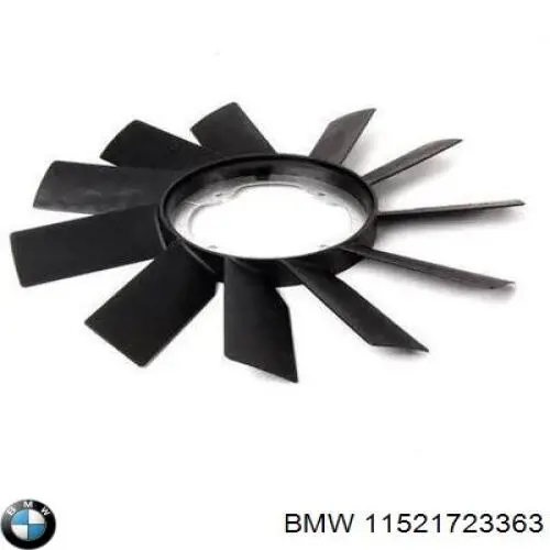 11521723363 BMW rodete ventilador, refrigeración de motor