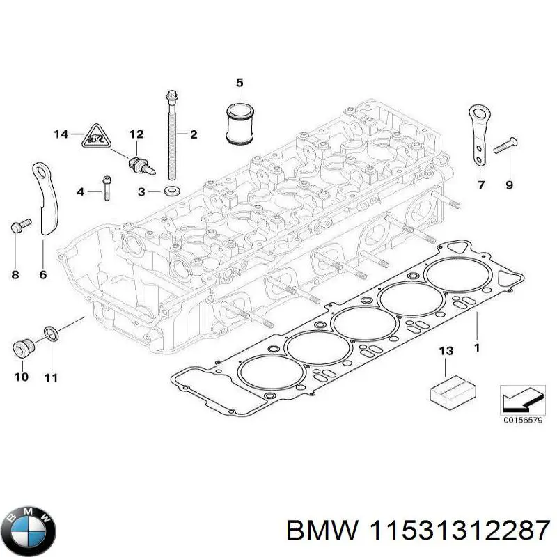 Junta de termostato 1544710 Volvo