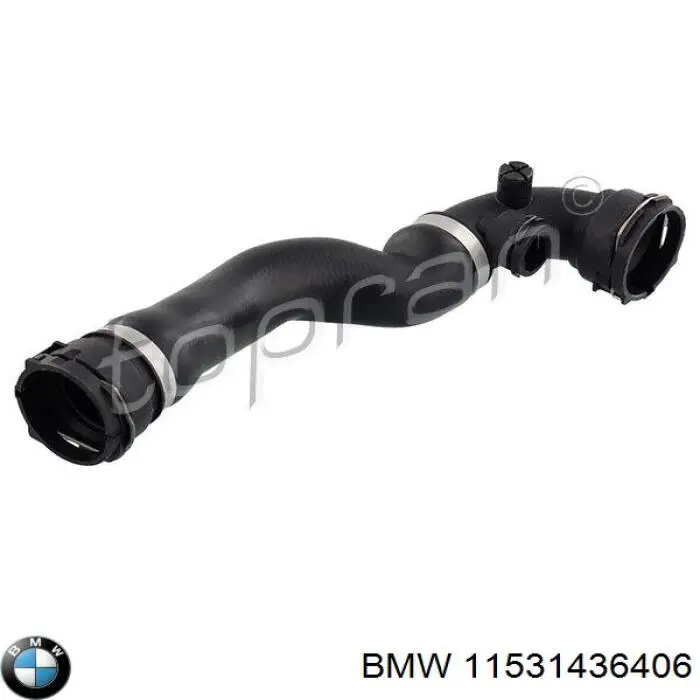 11531436406 BMW tubería de radiador arriba