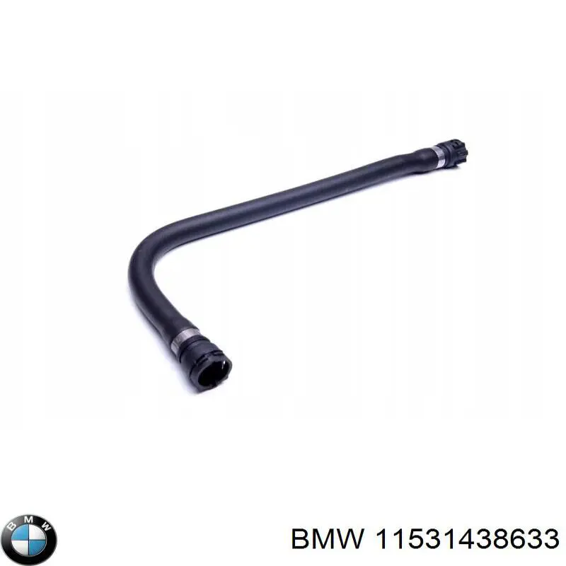 Manguera superior del radiador 11531438633 BMW