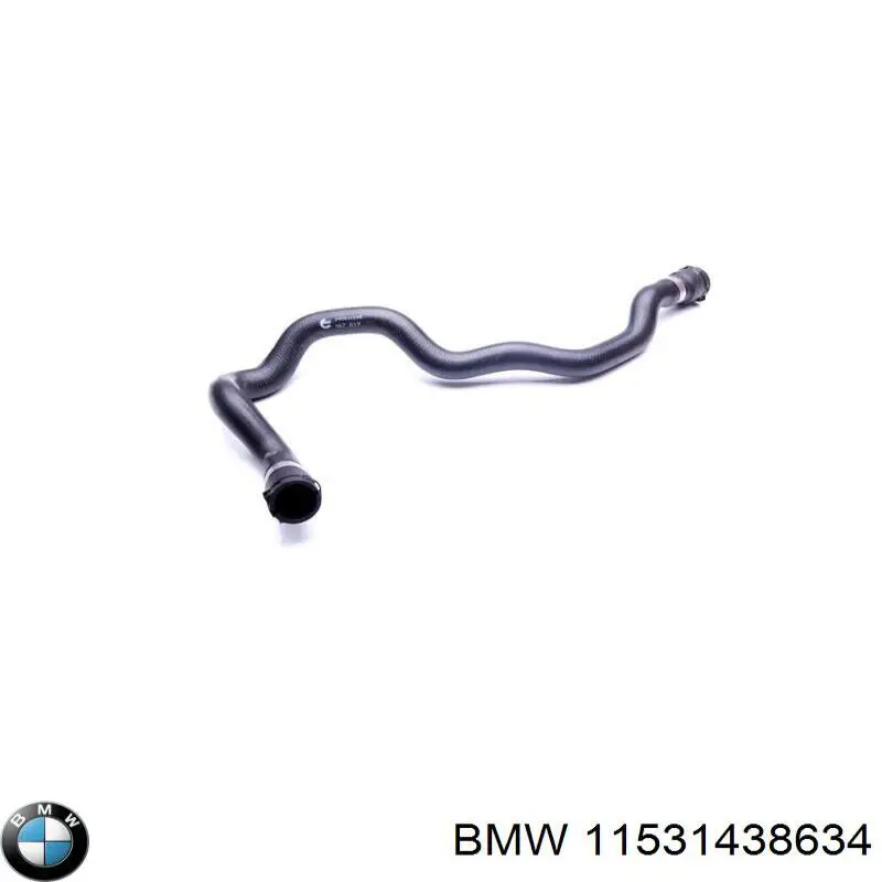 11531438634 BMW tubería de radiador arriba