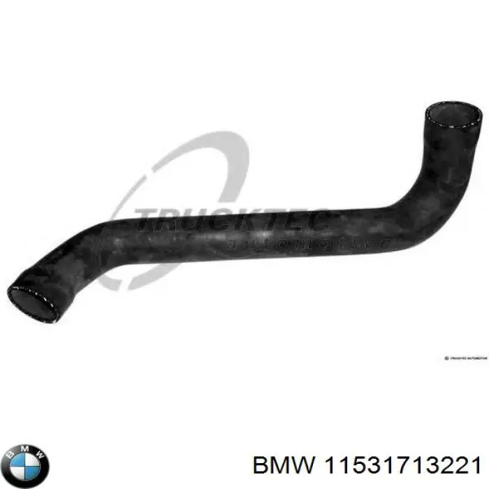 11531713221 BMW manguera refrigerante para radiador inferiora