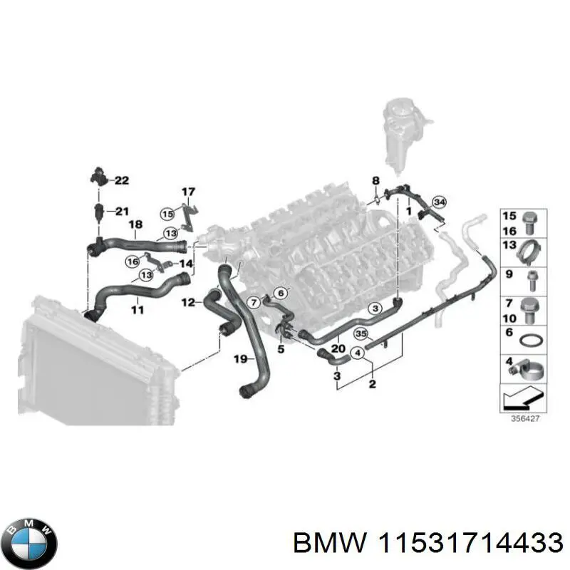 11531714433 BMW 