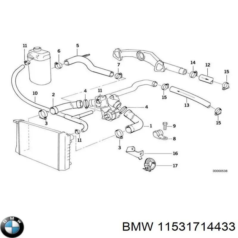  BMW 11531714433 precio, desde 11,60 EUR